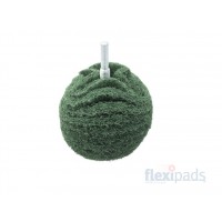 Leštiaca gulička Flexipads Green Medium Scruff Ball 75