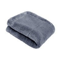 Mikrovláknová utierka Purestar Plush Edgeless Premium Buffing Towel Gray