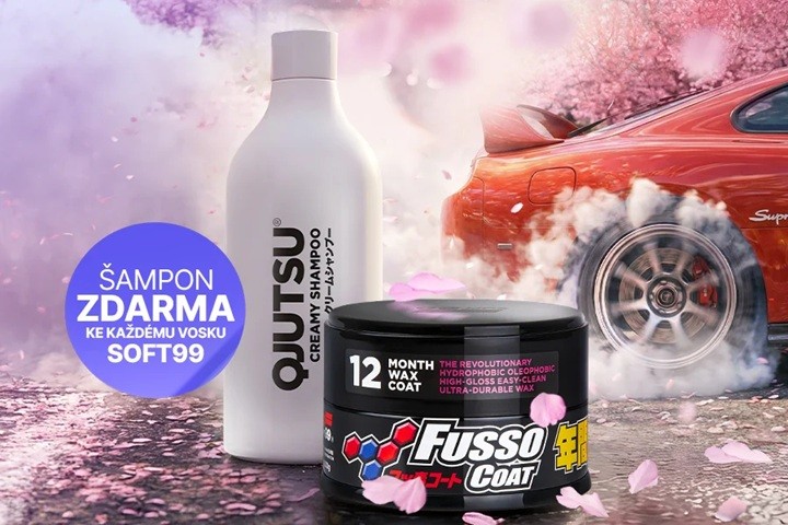 Sakura Season je tu – šampón zadarmo ku každému vosku Soft99