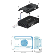 Externý chladič Audison AFC - CLK