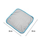 Sada utierok na okná CARMODO 4x Premium Carbontuch für Glasflächen