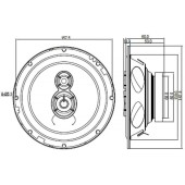 Reproduktory do auta Blaupunkt ICx 663