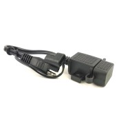Nabíjačka USB-A 2x s krytkou pre motocykle MY1118