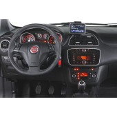 Rámček autorádia 1DIN - Fiat Punto, Punto Evo UNI3