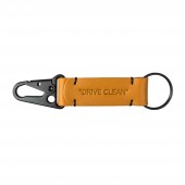 Kožený prívesok Carbon Collective Snap Hook Leather Key Chain - Tan