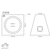 Uzavretá ozvučnica Basser C1015 Black
