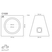 Uzavretá ozvučnica Basser C1020 Black