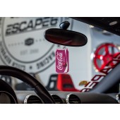 Závesná vôňa do auta Airpure Coca-Cola, vôňa Coca Cola Cherry - plechovka