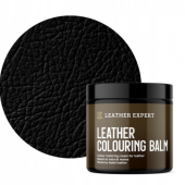 Balzam na kožu Leather Expert - Leather Colouring Balm Black (100 ml)