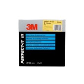 3M penový leštiaci kotúč, vrúbkovaný, žltý, 150 mm (50488)