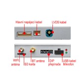 Modul Apple CarPlay / Android Auto Audi / VW / Škoda / Seat / Porsche MIB2
