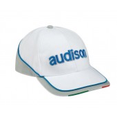 Šiltovka Audison White/Grey Cap