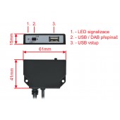 DAB / USB prepínač Dension