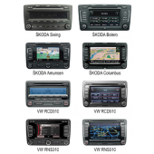 AUX vstup pre autorádiá VW / Škoda / Seat