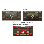 AUX a micro USB adaptér pre Ford