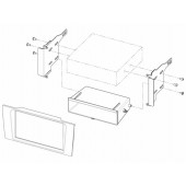 Redukčný rámček autorádia pre Audi A4