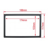 Vymedzovací rámček autorádia 2DIN