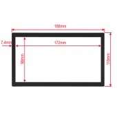 Vymedzovací rámček autorádia 2DIN