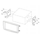 Redukčný rámček autorádia pre Mercedes C-Class, CLK, G-Class, Vito, Viano
