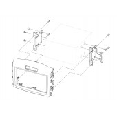 Redukčný rámček autorádia pre Honda CR-V