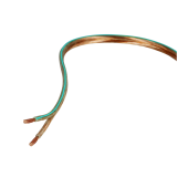 Reproduktorový kábel ACV RCA 25 transparent/mint yard goods