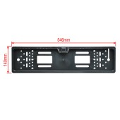 Macrom CCD zadná / predná parkovacia kamera v podložke RZ