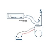 Anténa Blaupunkt Autojet 25 Chrome