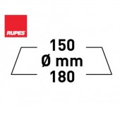 RUPES Velcro Polishing Foam FINE - penový leštiaci kotúč (mäkký) pre orbitálne leštičky, priemer 150/180 mm (6