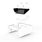 Kovový držiak Eton VW T-SUB KIT