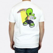 Tričko Dodo Juice Alien' T-shirt White Small