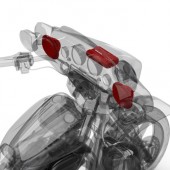 Reproduktory na Harley-Davidson Rockford Fosgate HD14TKIT