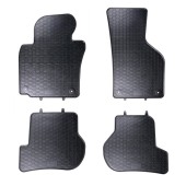 Gumové autokoberce Geyer & Hosaja pre Volkswagen Golf V, Volkswagen Golf VI, Volkswagen Jeta (2005 - 2010), Volkswagen Scirocco (2008 - 2017) / Seat Leon (2005 - 2012) / Škoda Octavia 2