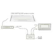Pasívny rozbočovač signálu Calearo 7590013