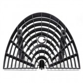 Odlučovač špiny Grit Guard Washboard - black