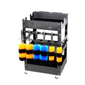 Vešiak pre 6 kief Poka Premium Brush Holder - 6 Handles