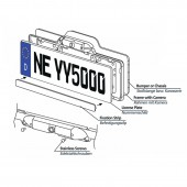 Cúvacia kamera AMPIRE KC502-NTSC