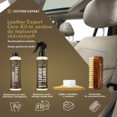 Set autokozmetiky na kožu Leather Expert - Leather Car Care Kit