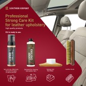Set autokozmetiky na kožu Leather Expert - Leather Strong Care Kit