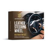 Set na renováciu volantu Leather Expert - Steering Wheel Black