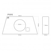 Uzavretá ozvučnica Basser P1015 Black