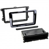 Rámček autorádia 1DIN / 2DIN - Škoda / VW / Seat UNI3