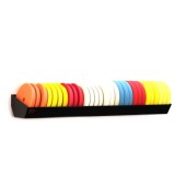 Držiak leštiacich padov Poka Premium Shelf for storing polishing pads - from 83mm to 165mm (80cm)