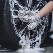 Mikrovláknové rukavice na umývanie kolies Purestar Double Twist Wheel Mitt