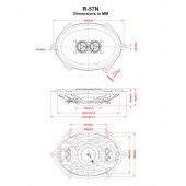 Retro reproduktor RetroSound R-57N