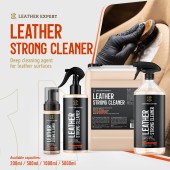 Silný čistič kože Leather Expert - Leather Strong Cleaner (200 ml)