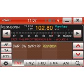 Autorádio ESX Naviceiver VNS720-VW-U1 pre Golf, Polo, Passat, Tiguan, Touran, Octavia, Superb, Yeti, Fabia