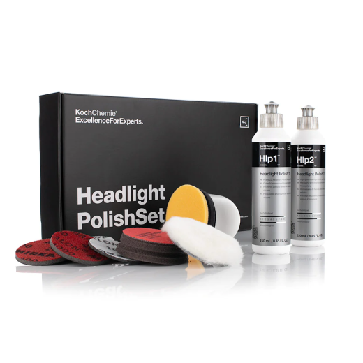 Sada na renováciu svetlometov Koch Chemie Headlight Polish Set