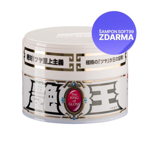 Vosk Soft99 The King of Gloss Wax White (300 g)