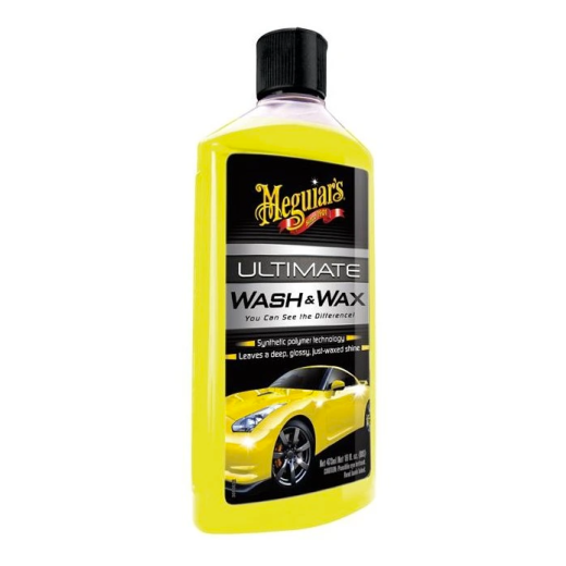 Autošampón s prímesou karnauby Meguiar's Ultimate Wash & Wax (473 ml)