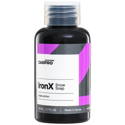 Autošampón odstraňujúci vzdušnú hrdzu CarPro IronX Snow Soap (50 ml)